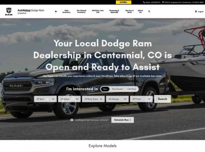 Dodge & RAM Parts at AutoNation in Centennial, CO Dodge & RAM Parts at AutoNation in Centennial, CO