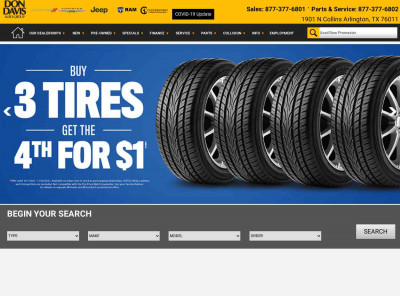 Parts Department - Don Davis Dodge Parts Department - Don Davis Dodge