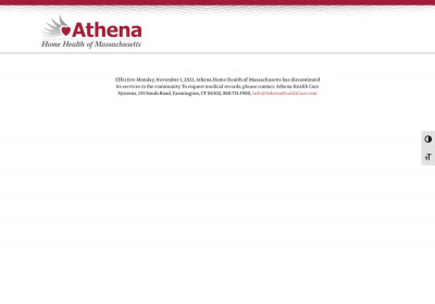 Athena Home Health of Massachusetts: Homepage Athena Home Health of Massachusetts: Homepage