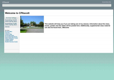 De Anza College - CPAscott De Anza College - CPAscott