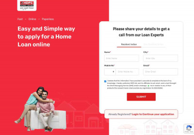 Login - HDFC Home Loans Login - HDFC Home Loans