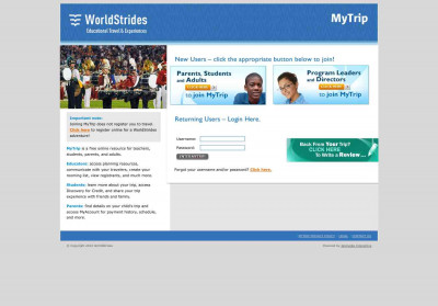 MyTrip – WorldStrides MyTrip – WorldStrides