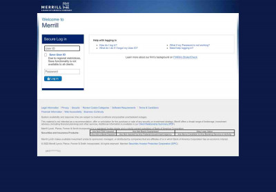Merrill Lynch OnLine |Welcome--content Merrill Lynch OnLine |Welcome--content
