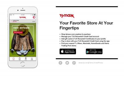 TJMaxx Mobile Application TJMaxx Mobile Application
