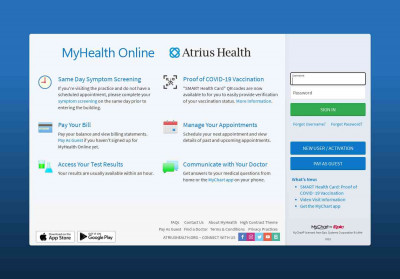 MyChart app - MyHealth Online - Login MyChart app - MyHealth Online - Login