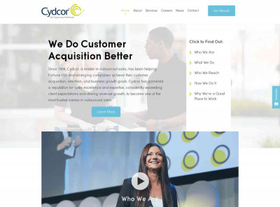 Cydcor: Customer Acquisition and Outsourced Sales Experts Cydcor: Customer Acquisition and Outsourced Sales Experts