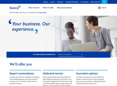 Sentry Insurance: Commercial and small business insurance Sentry Insurance: Commercial and small business insurance