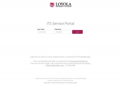 self-service portal self-service portal