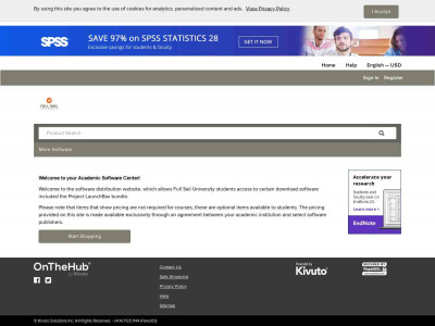 Welcome | Full Sail University | Academic Software Discounts Welcome | Full Sail University | Academic Software Discounts