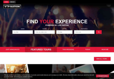VIP Nation, a Live Nation Company | Home VIP Nation, a Live Nation Company | Home
