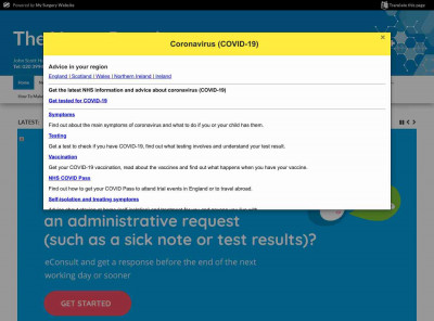 Coronavirus (COVID-19) - Heron Practice Coronavirus (COVID-19) - Heron Practice