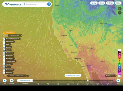 Ventusky - Wind, Rain and Temperature Maps Ventusky - Wind, Rain and Temperature Maps