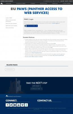 User Login - Eastern Illinois University User Login - Eastern Illinois University