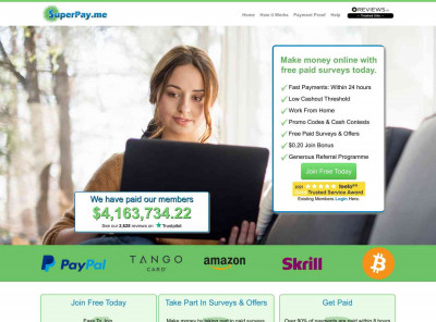 SuperPay.Me - Make Money Online with Free Paid Surveys SuperPay.Me - Make Money Online with Free Paid Surveys