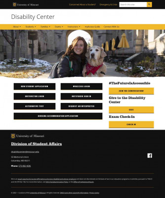 myAccess Guide - Disability Center - University of Missouri myAccess Guide - Disability Center - University of Missouri