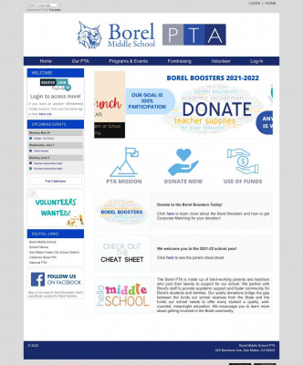 Borel Middle School PTA - Home Borel Middle School PTA - Home