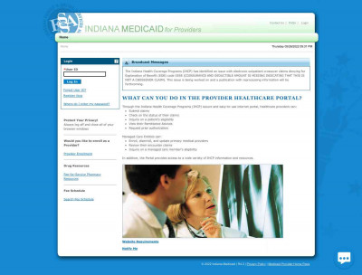 HCP Provider Portal > Home HCP Provider Portal > Home