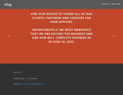 Vibe HCM Client Login Page Vibe HCM Client Login Page