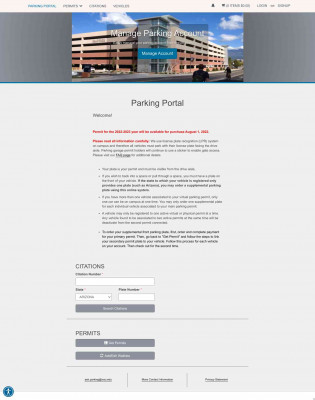 Northern Arizona University - Parking Portal Northern Arizona University - Parking Portal