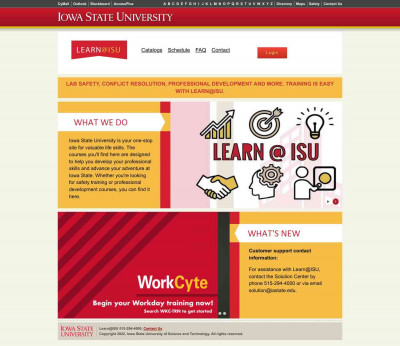 Learn@ISU - Iowa State University Learn@ISU - Iowa State University