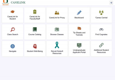 CaneLink Home CaneLink Home
