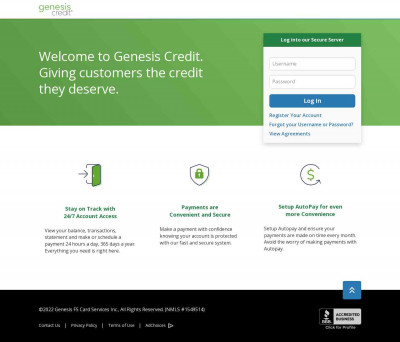 Log in - Genesis Credit Log in - Genesis Credit