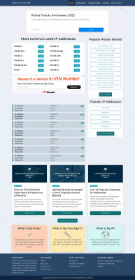 TC8305C Default Login with Username, Password & IP Address TC8305C Default Login with Username, Password & IP Address