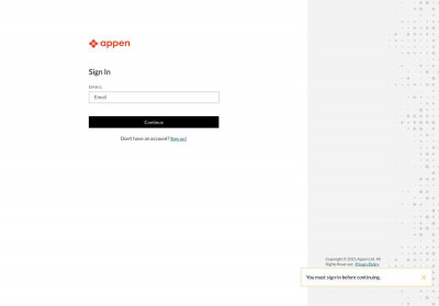 Sign up for an Appen account Sign up for an Appen account