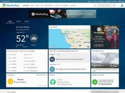 WeatherBug: Local and National Weather Forecasts, Radar ... WeatherBug: Local and National Weather Forecasts, Radar ...