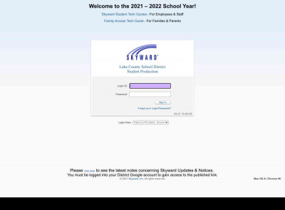 Login - Powered by Skyward Login - Powered by Skyward
