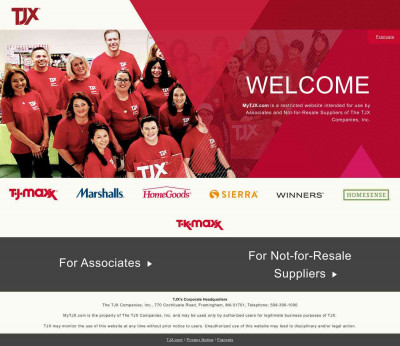 Associates - myTJX Associates - myTJX