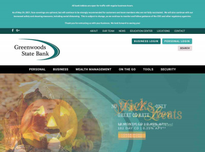 Greenwoods State Bank: Home Greenwoods State Bank: Home