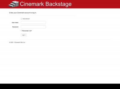 Log in - Cinemark Log in - Cinemark