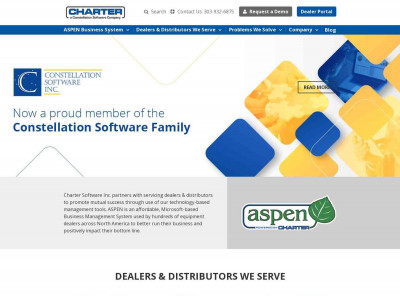ASPEN Customer Portal - Charter Software Inc. ASPEN Customer Portal - Charter Software Inc.