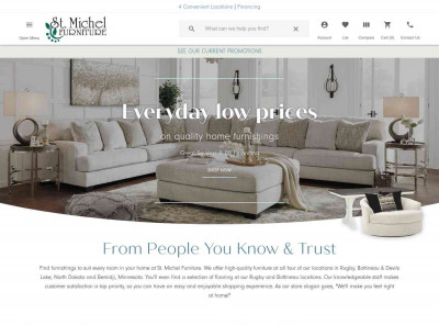 North Dakota & Minnesota Locations - St. Michel's Furniture North Dakota & Minnesota Locations - St. Michel's Furniture