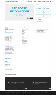 Skyward - Alpine School District Employee Gateway Skyward - Alpine School District Employee Gateway