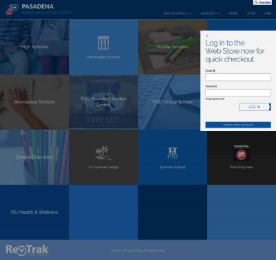 Login - Pasadena ISD Revtrak Login - Pasadena ISD Revtrak