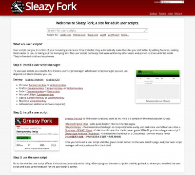 User scripts for empornium.me - Sleazy Fork User scripts for empornium.me - Sleazy Fork