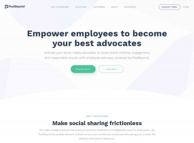 PostBeyond: Employee Advocacy & Social Selling Solution PostBeyond: Employee Advocacy & Social Selling Solution