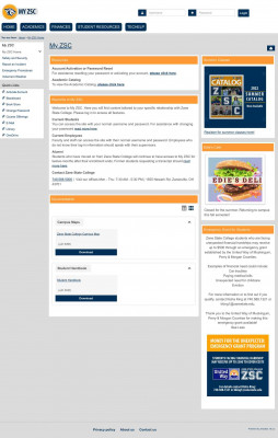 Main View | Pearson | FAQ - My ZSC - Zane State College Main View | Pearson | FAQ - My ZSC - Zane State College