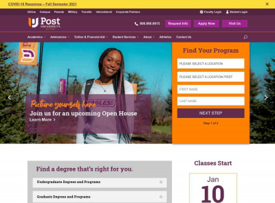Student Services | Post University Student Services | Post University