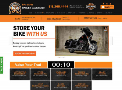 Big Barn Harley-Davidson® - Des Moines, IA - H-D ... Big Barn Harley-Davidson® - Des Moines, IA - H-D ...