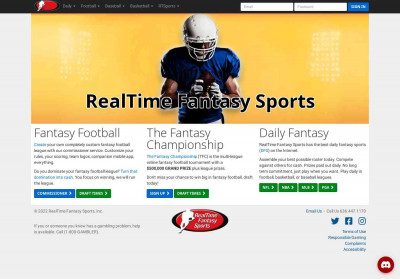 RealTime Fantasy Sports: Fantasy Football Baseball ... RealTime Fantasy Sports: Fantasy Football Baseball ...