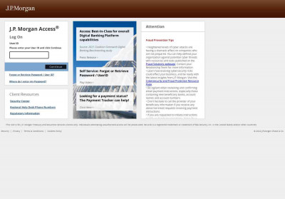 JP Morgan Access: Log On JP Morgan Access: Log On