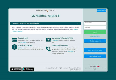 Choose a Signup Method - My Health at Vanderbilt Choose a Signup Method - My Health at Vanderbilt