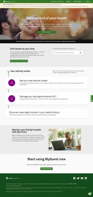 MyQuest - Home - Quest Diagnostics MyQuest - Home - Quest Diagnostics