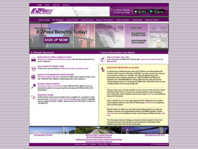 My Account - E-ZPass My Account - E-ZPass