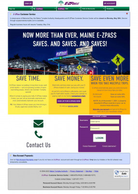 Login To Your Maine E-ZPass Account Login To Your Maine E-ZPass Account