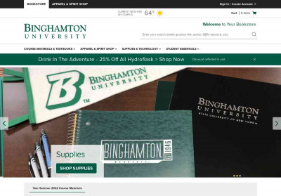 The Binghamton University Bookstore The Binghamton University Bookstore