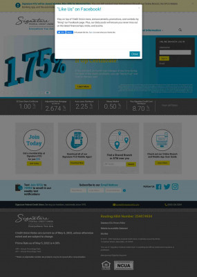 Signature Federal Credit Union - Home Signature Federal Credit Union - Home